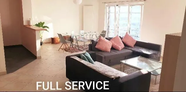 Modern 100M2 Flat 2Mn Walking From Train Station In City Center, Free Parking -2A Apartment Luxembourg 0*,  Luxembourg